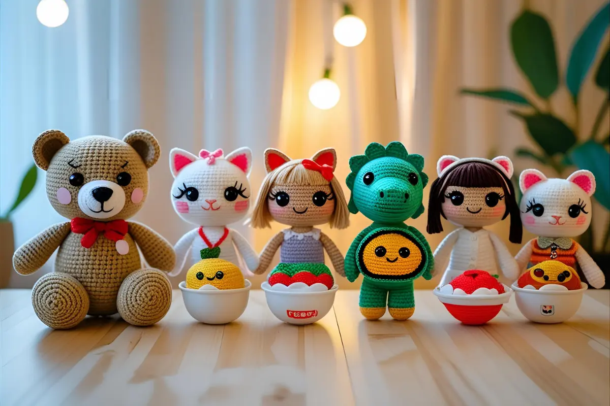 7 Amigurumis que Vendem o Ano Inteiro