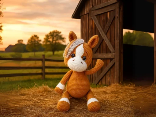 Como Fazer o Cavalinho Caramelo Amigurumi Como Fazer o Cavalinho Caramelo Amigurumi