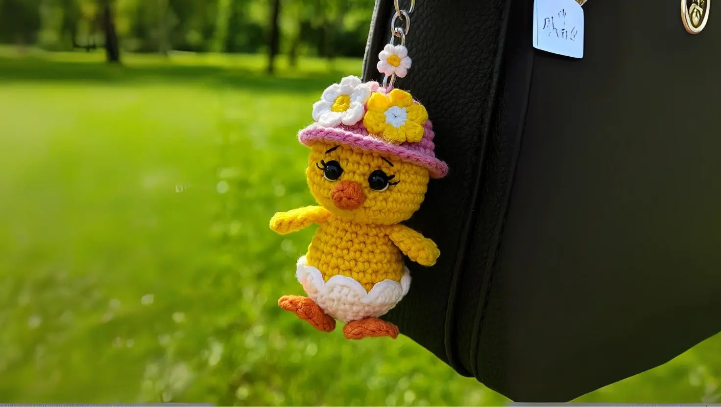 Como Fazer um Lindo Chaveiro Pintinho Amigurunmi