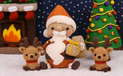 Como fazer um Papai Noel Amigurumi