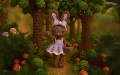 Como fazer uma linda Coelinha Charmosa Amigurumi