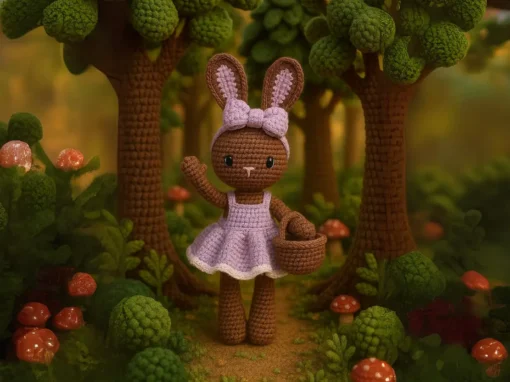 Como fazer uma linda Coelinha Charmosa Amigurumi Como fazer uma linda Coelinha Charmosa Amigurumi