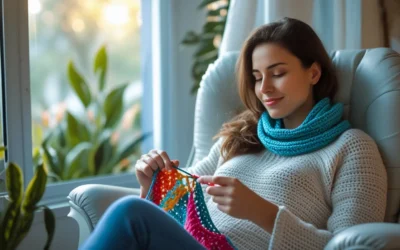 Crochê Terapêutico: Como a Prática Pode Reduzir Ansiedade e Estresse