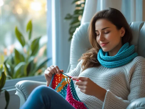 Crochê Terapêutico: Como a Prática Pode Reduzir Ansiedade e Estresse Crochê Terapêutico: Como a Prática Pode Reduzir Ansiedade e Estresse