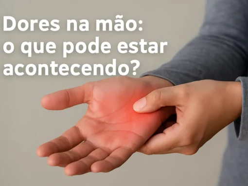 Dores na mão: o que pode estar acontecendo? Dores na mão: o que pode estar acontecendo?