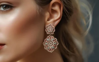 A Elegância dos Brincos de Crochê em Destaque