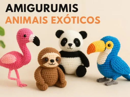 Amigurumis de Animais Exóticos: Uma Nova Tendência no Artesanato Amigurumis de Animais Exóticos: Uma Nova Tendência no Artesanato