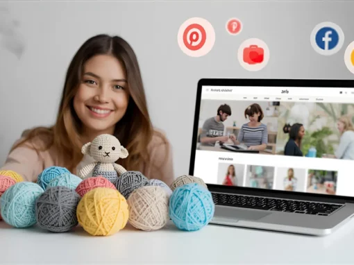 Artesanato Digital: Como o Crochê Está Ganhando Espaço no Mundo Online Artesanato Digital: Como o Crochê Está Ganhando Espaço no Mundo Online