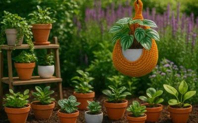 Bases de Crochê para Cestos Decorativos (Passo a Passo Completo)