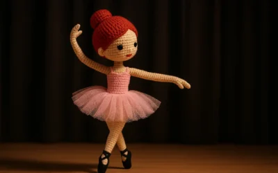 Boneca Bailarina Shirley Amigurumi