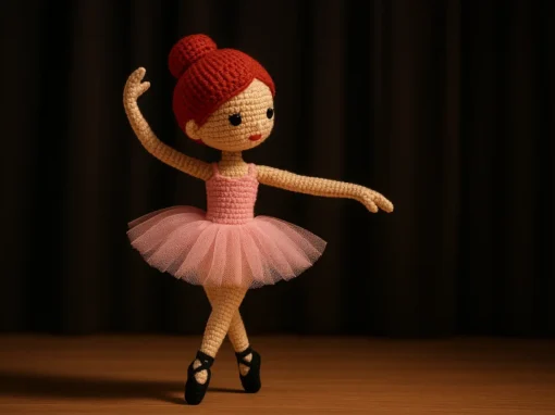 Boneca Bailarina Shirley Amigurumi Boneca Bailarina Shirley Amigurumi