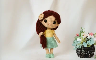 Boneca Princesa Amigurumi: Como Encantar com essa Peça Mágica de Crochê