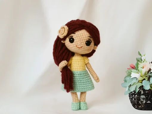 Boneca Princesa Amigurumi: Como Encantar com essa Peça Mágica de Crochê Boneca Princesa Amigurumi: Como Encantar com essa Peça Mágica de Crochê