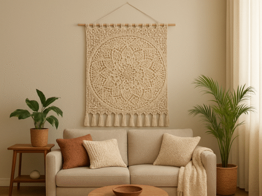 Painel em Crochê: Ideias de Croche Moderno para sua Sala Painel em Crochê: Ideias de Croche Moderno para sua Sala