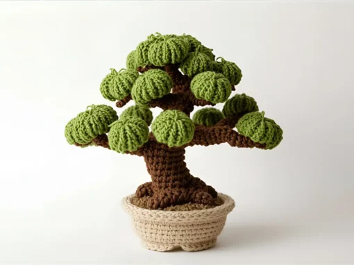 Como Criar Bonsais de Crochê se Tornou um Negócio Lucrativo Como Criar Bonsais de Crochê se Tornou um Negócio Lucrativo
