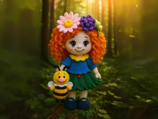 Como fazer a linda Boneca Aurora Amigurumi Como fazer a linda Boneca Aurora Amigurumi