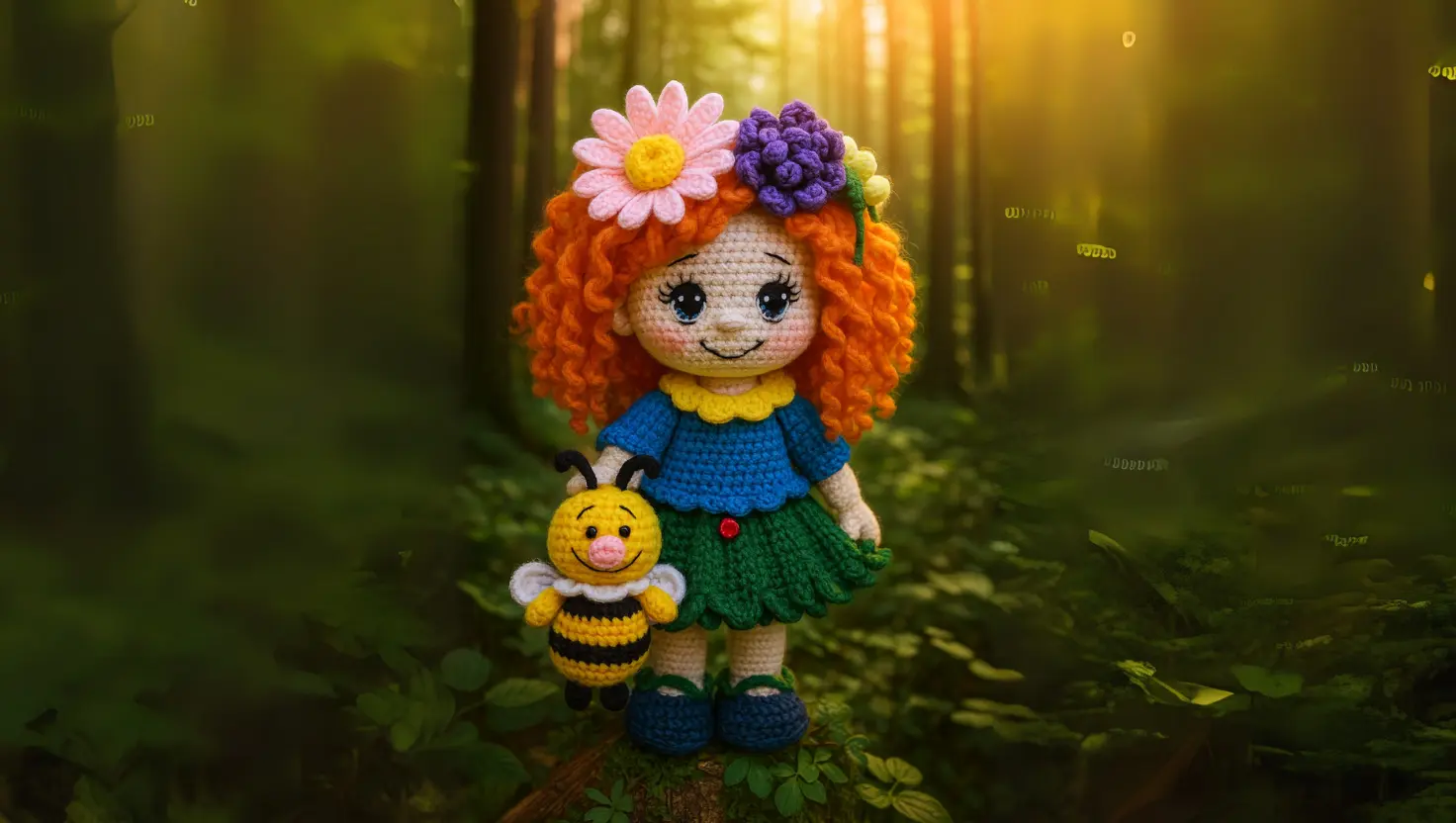 Como fazer a linda Boneca Aurora Amigurumi