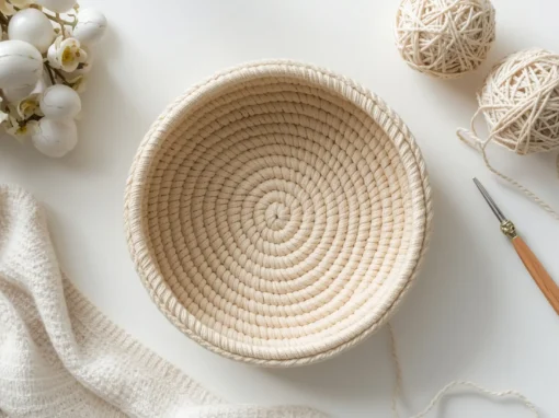 Crochê Minimalista: Menos Pontos, Mais Estilo Crochê Minimalista: Menos Pontos, Mais Estilo