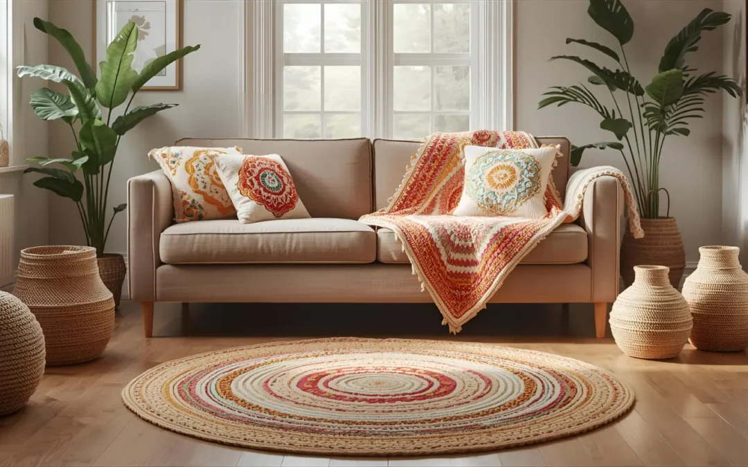 Decore sua casa gastando pouco: Inspire-se com o Crochê Criativo
