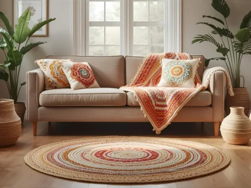 Decore sua casa gastando pouco: Inspire-se com o Crochê Criativo Decore sua casa gastando pouco: Inspire-se com o Crochê Criativo