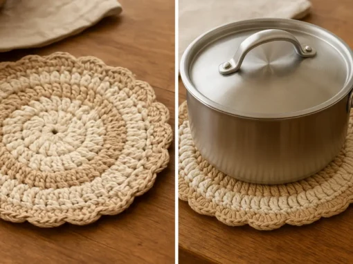 Descanso de Panelas de Crochê: Beleza, Praticidade e Receita Exclusiva Descanso de Panelas de Crochê: Beleza, Praticidade e Receita Exclusiva