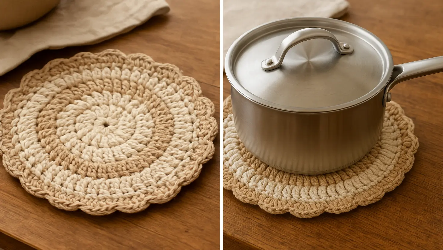 Descanso de Panelas de Crochê Beleza, Praticidade e Receita Exclusiva (1)