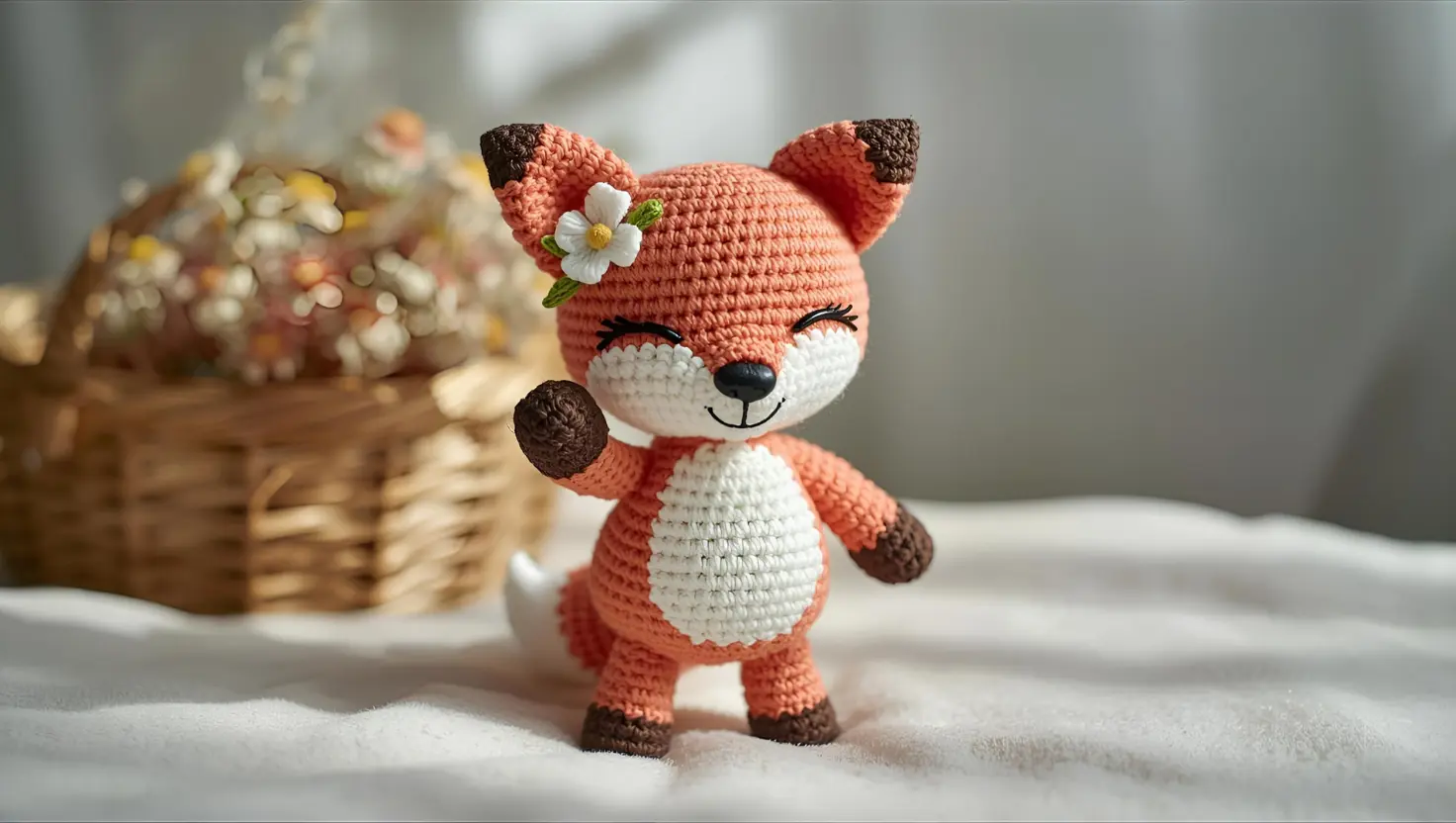 Raposa Amigurumi Significado, Encanto e Ideias Criativas para Usar e Vender (1)