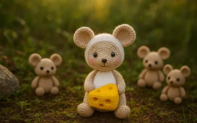 Rato Tico Amigurumi: Por que Incluir Este Modelo na Sua Loja Pode Ser uma Ótima Estratégia