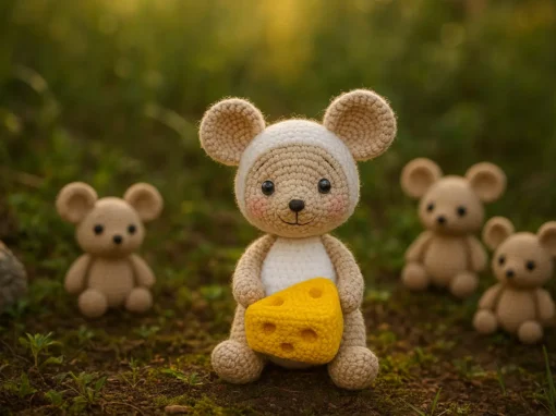 Rato Tico Amigurumi: Por que Incluir Este Modelo na Sua Loja Pode Ser uma Ótima Estratégia Rato Tico Amigurumi: Por que Incluir Este Modelo na Sua Loja Pode Ser uma Ótima Estratégia