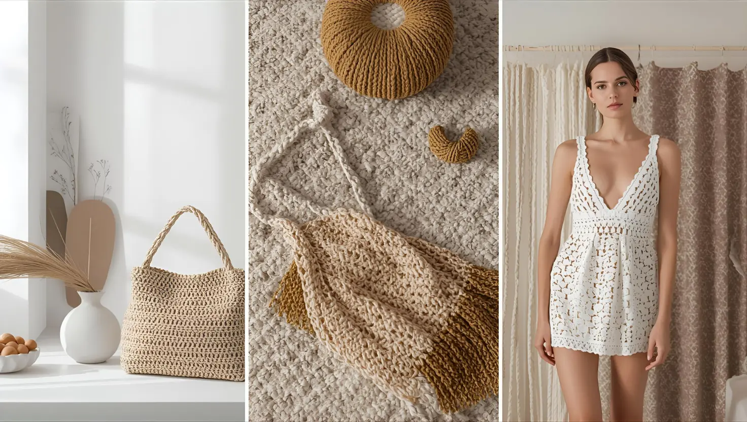 3 Itens de Luxo de Crochê que Vão Bombar em 2026