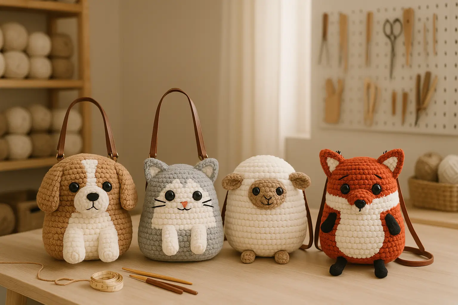 A Onda Animal: Por Que Bolsas em Formato de Animais Estão Viralizando? (e Como o Crochê Pode Entrar Nessa Tendência!)