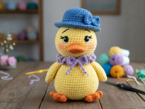 Amigurumi Pato com Chapéu e Gravata: A Fofura que Conquista Clientes e Vende Muito Amigurumi Pato com Chapéu e Gravata: A Fofura que Conquista Clientes e Vende Muito