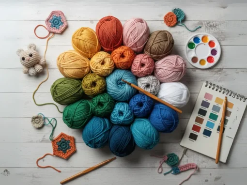 Aprenda a escolher as melhores cores para as suas peças de crochê Aprenda a escolher as melhores cores para as suas peças de crochê