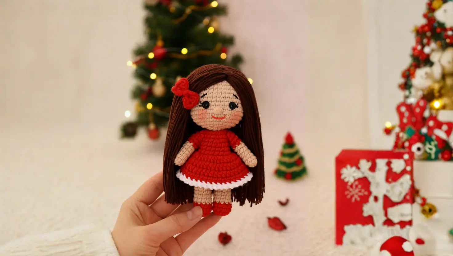 Aprenda a fazer a linda Boneca Belinha Amigurumi