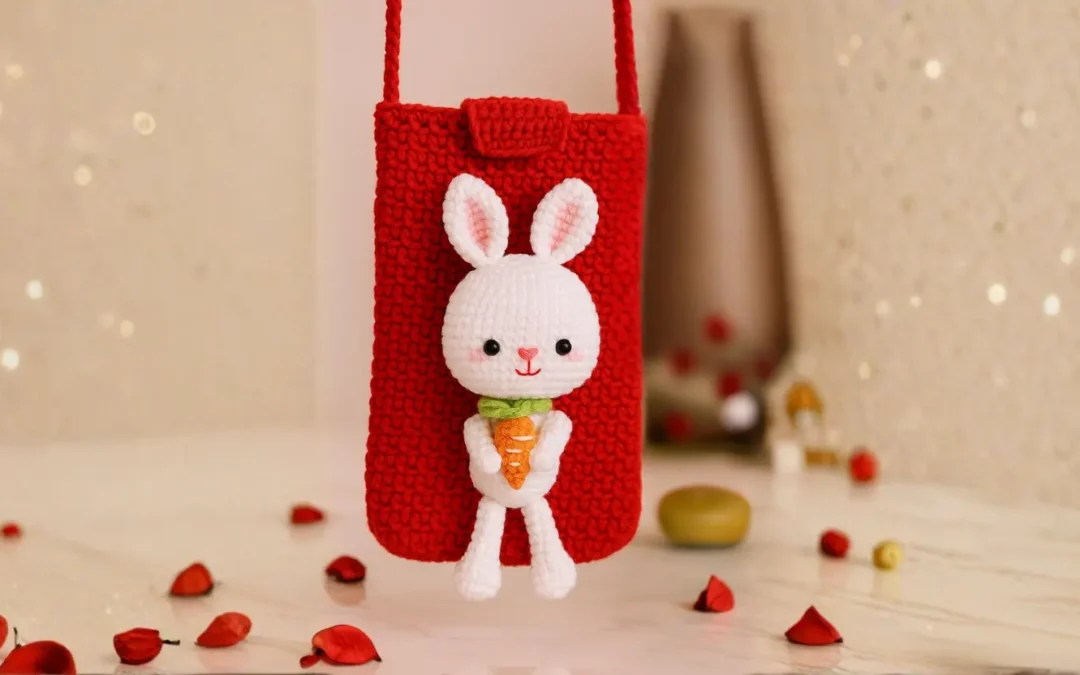 Bolsa de Coelhinho Amigurumi: Uma Peça Encantadora, Útil e Lucrativa