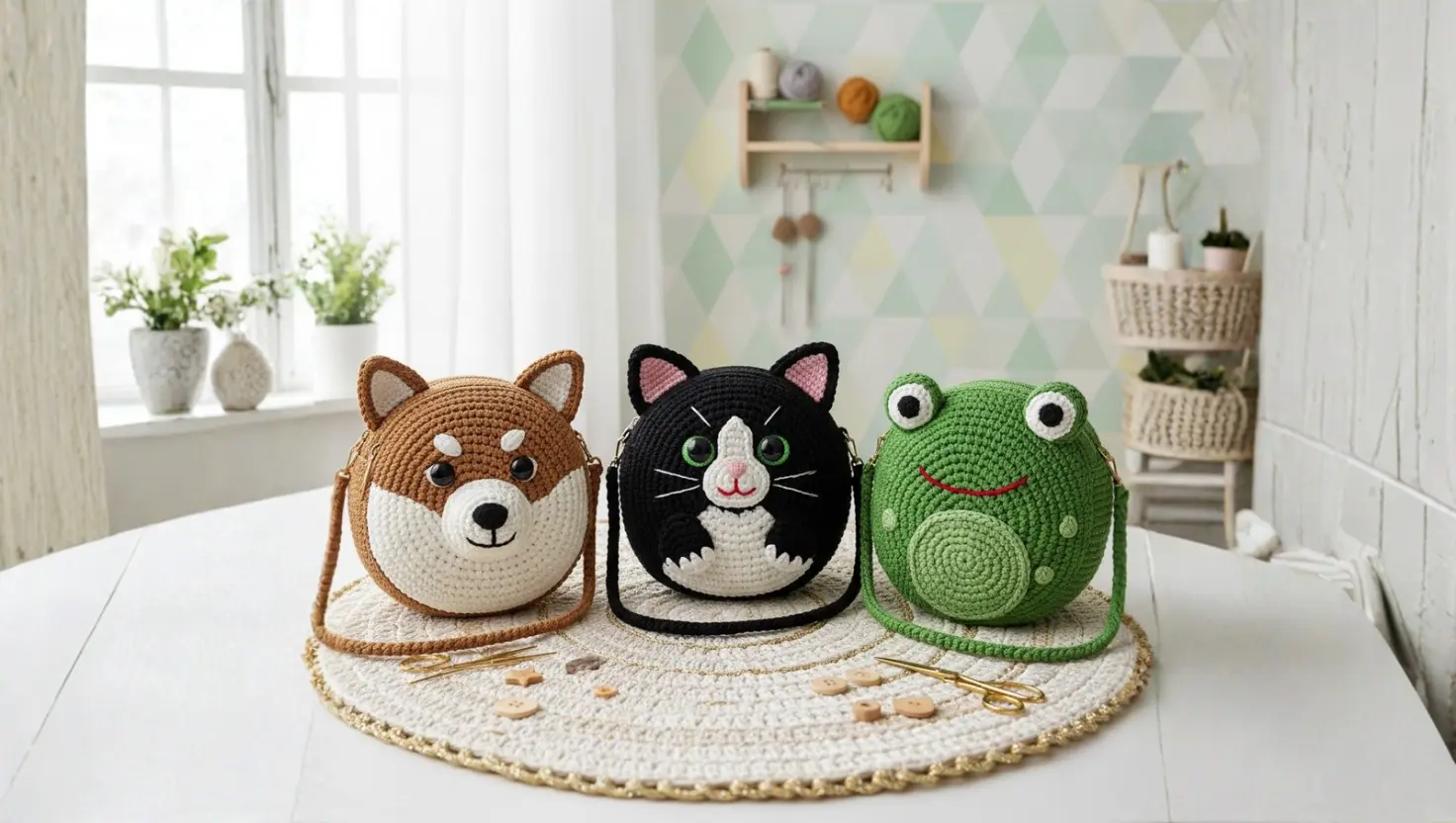 Como Lucrar MUITO Vendendo Bolsas de Amigurumi em Formato de Animais (Com Guia Completo para Criar as Suas!)
