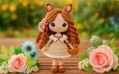A Mina de Ouro Oculta: Por que a Boneca Menina Esquilo Amigurumi vai Dominar seu Faturamento (e Como Vender do Jeito Certo)