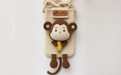 Como Fazer uma Linda Bolsa Macaquinho Amigurumi