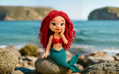 Como fazer a linda Sereia Lorelay Amigurumi