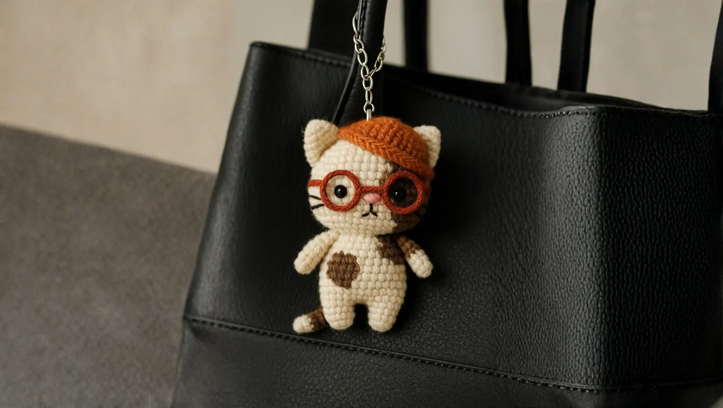 Descubra por que os Chaveiros Gatinhos Amigurumi Estão Vendendo como Água