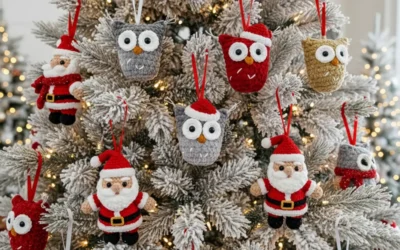 Encante o Natal com a Coruja Amigurumi: Um Enfeite Fofo, Criativo e Cheio de Significado