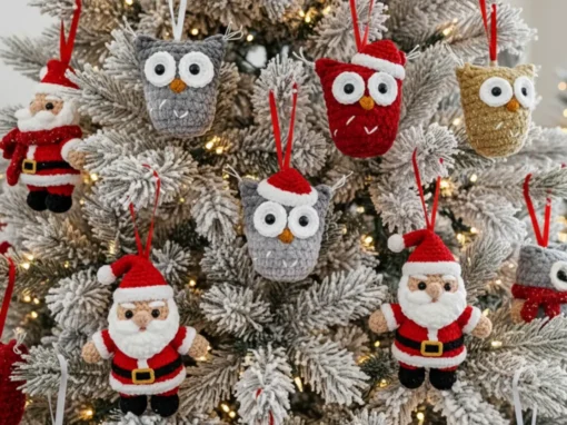Encante o Natal com a Coruja Amigurumi: Um Enfeite Fofo, Criativo e Cheio de Significado Encante o Natal com a Coruja Amigurumi: Um Enfeite Fofo, Criativo e Cheio de Significado