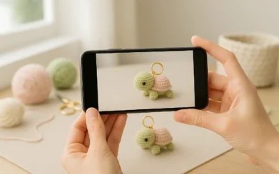 Fotografia de Amigurumi com Celular: O Guia Prático para Fotos que Vendem Sozinhas