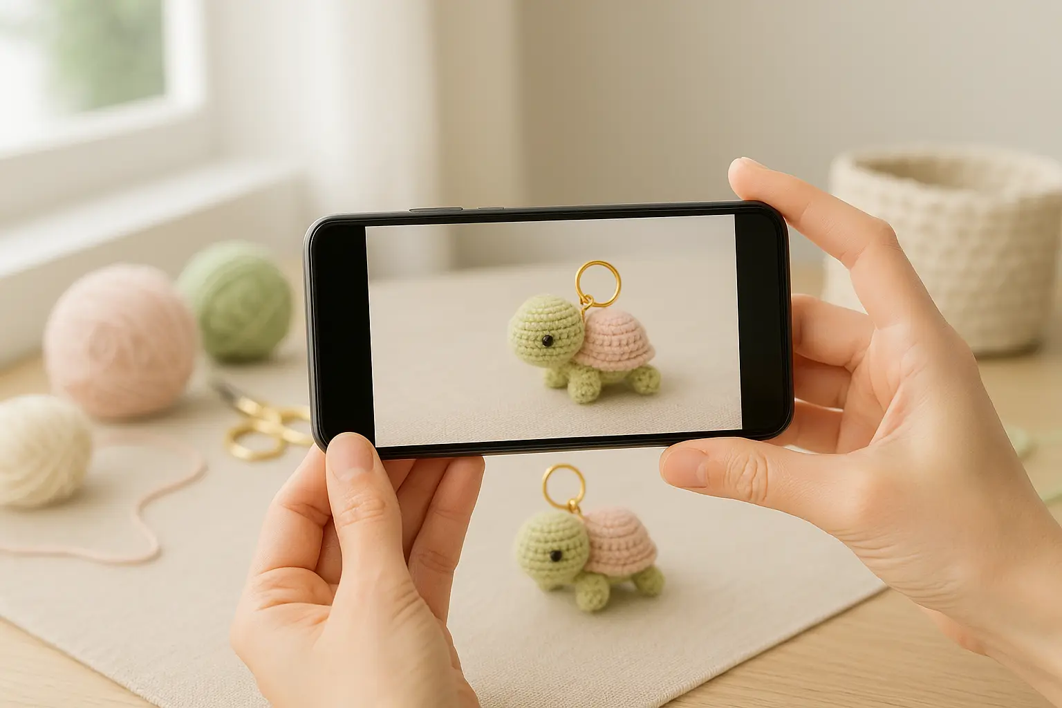 Fotografia de Amigurumi com Celular: O Guia Prático para Fotos que Vendem Sozinhas