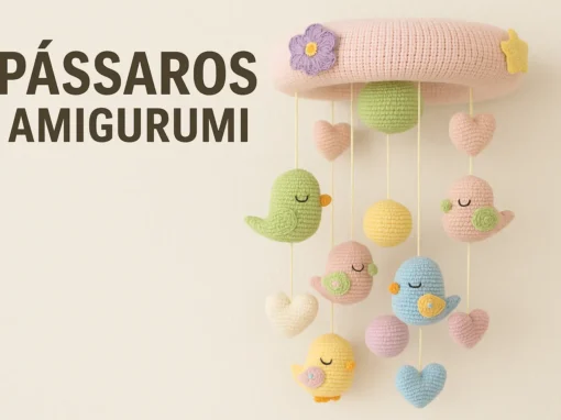 Móbile de Crochê Pastel para Quartinho de Bebê: Crie Sonhos e Conquiste Clientes Móbile de Crochê Pastel para Quartinho de Bebê: Crie Sonhos e Conquiste Clientes