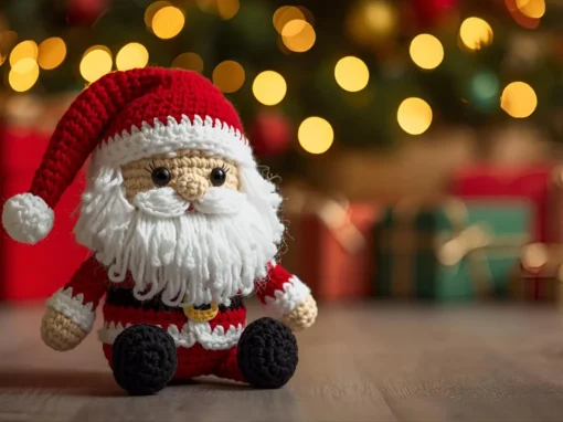 Papai Noel Amigurumi Fofo – Receita Grátis de Natal Papai Noel Amigurumi Fofo – Receita Grátis de Natal