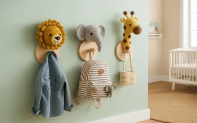 Além da Fofura: Por Que os Ganchos de Parede Amigurumi São a Nova Febre do Home Decor e Como Lucrar com Essa Tendência