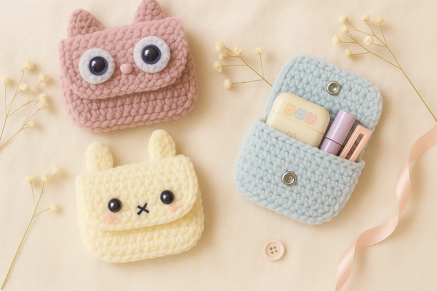 Bolsa Gatinho Amigurumi: O Guia Completo para Transformar Fofura em Faturamento no seu Ateliê