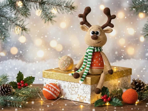 Crie a Rena Nick: O Amigurumi Perfeito para o Natal (Com Receita Passo a Passo Grátis!) Crie a Rena Nick: O Amigurumi Perfeito para o Natal (Com Receita Passo a Passo Grátis!)