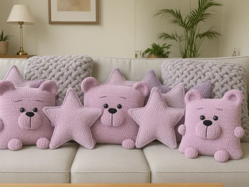 Decore sua Sala com as Lindas Almofadas Ursinho Amigurumi (A Estratégia do Luxo Afetivo) Decore sua Sala com as Lindas Almofadas Ursinho Amigurumi (A Estratégia do Luxo Afetivo)